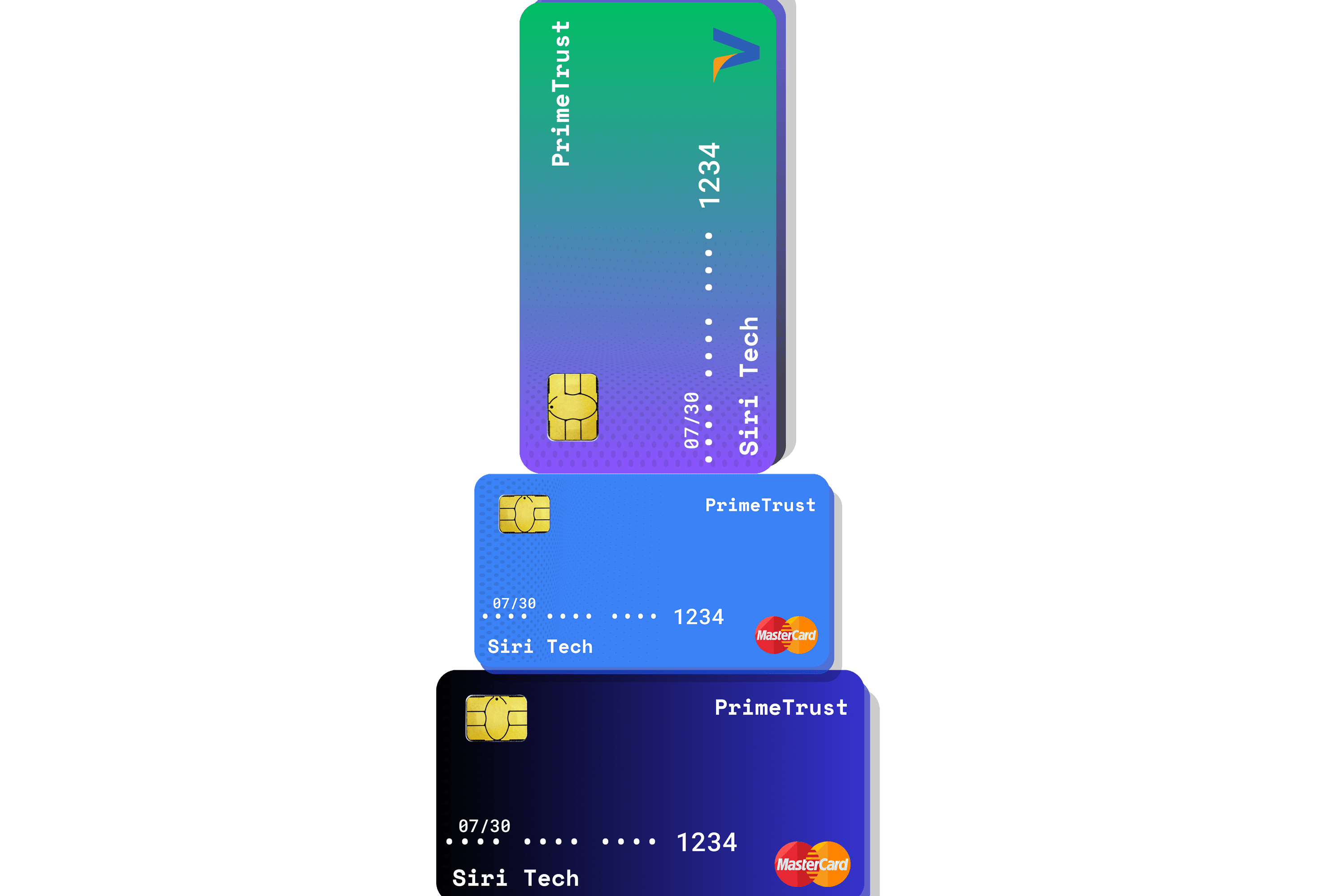 PrimeTrust Modern Banking Cards